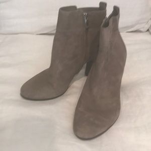 Sam Edelman Taupe Suede Boots